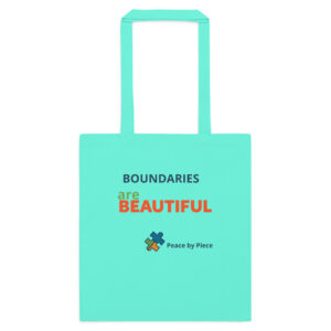 Boundaries Are Beautiful Tote Bag