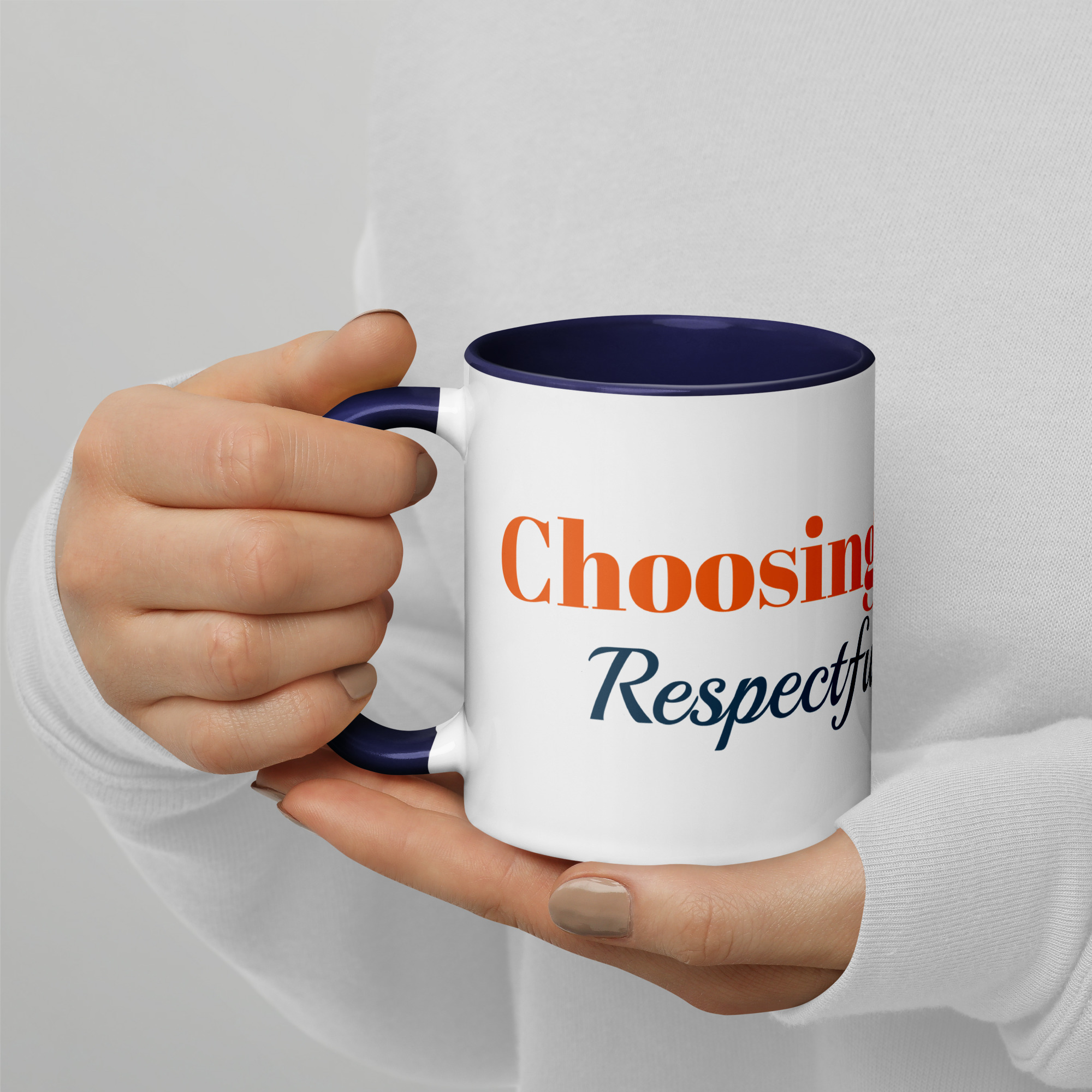 Choosing Me. Respectfully, Mug - Image 2